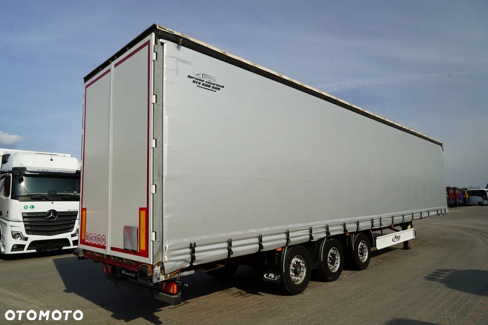 Fliegl FIRANKA MEGA / MULDA DO STALI - 7 M / DACH PODNOSZONY / LOW DECK - 8