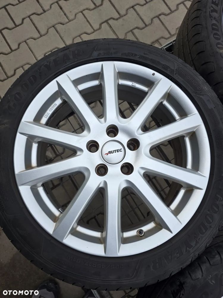 OPEL ASTRA K MOKKA ASTRA J KOŁO R17 5x105 OPONY LETNIE GOODYEAR 225/45 CZUJNIKI TPMS - 3