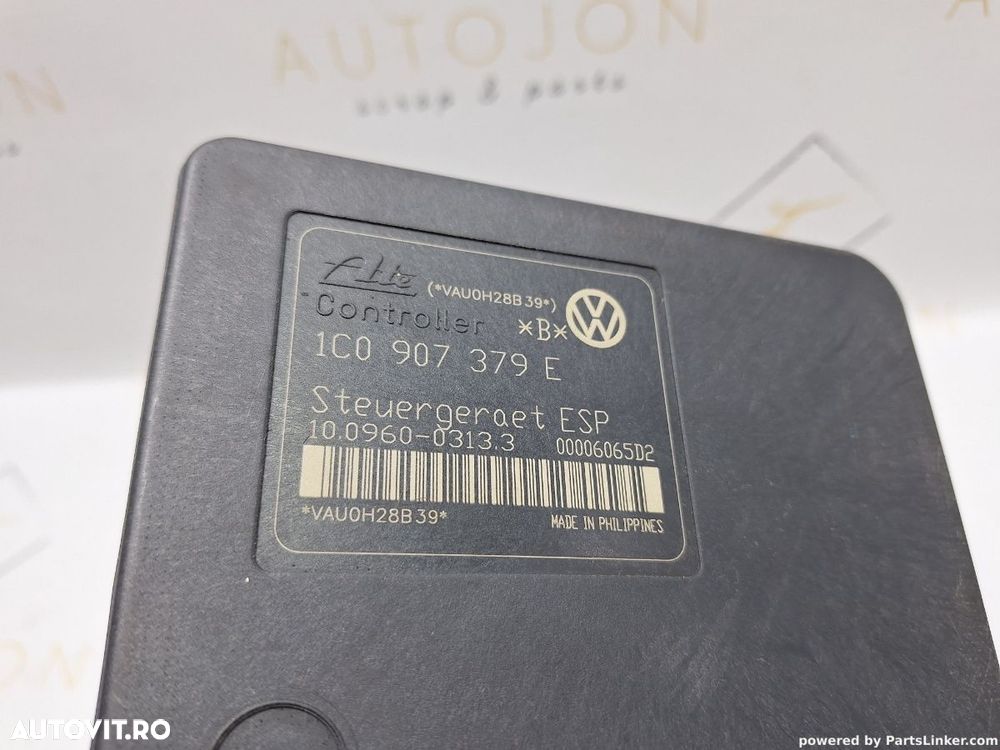 Modul unitate ABS AUDI A3 (8L1) [ 1996 - 2006 ] 1.6 (AVU, BFQ) 75KW|102HP OEM 1J0614517E / 1C0907379E - 4