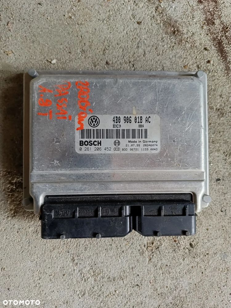 STEROWNIK VW PASSAT B5 1.8 T 4B0906018AC 0261206452 - 1