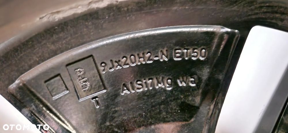 Felga alufelga Mercedes EQE 20 9j et50 295 v295 w295 - 4