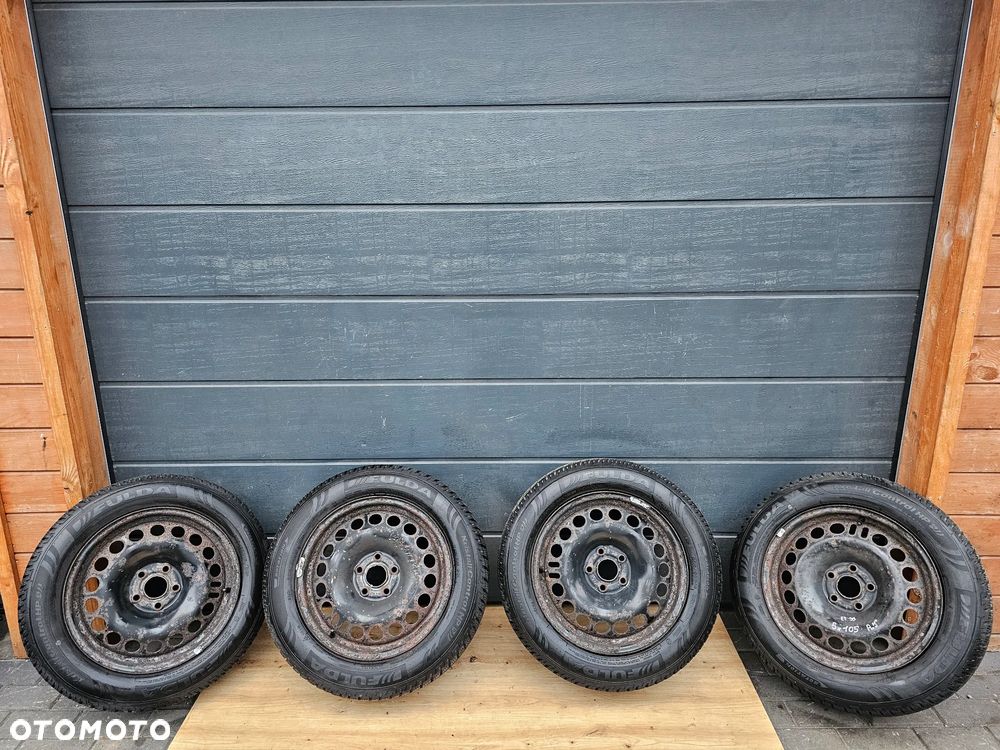 KOŁA FELGI STALOWE OPONY ZIMOWE 205/60 R 16 OPEL ASTRA J K MOKKA 5x105 ET39 - 1