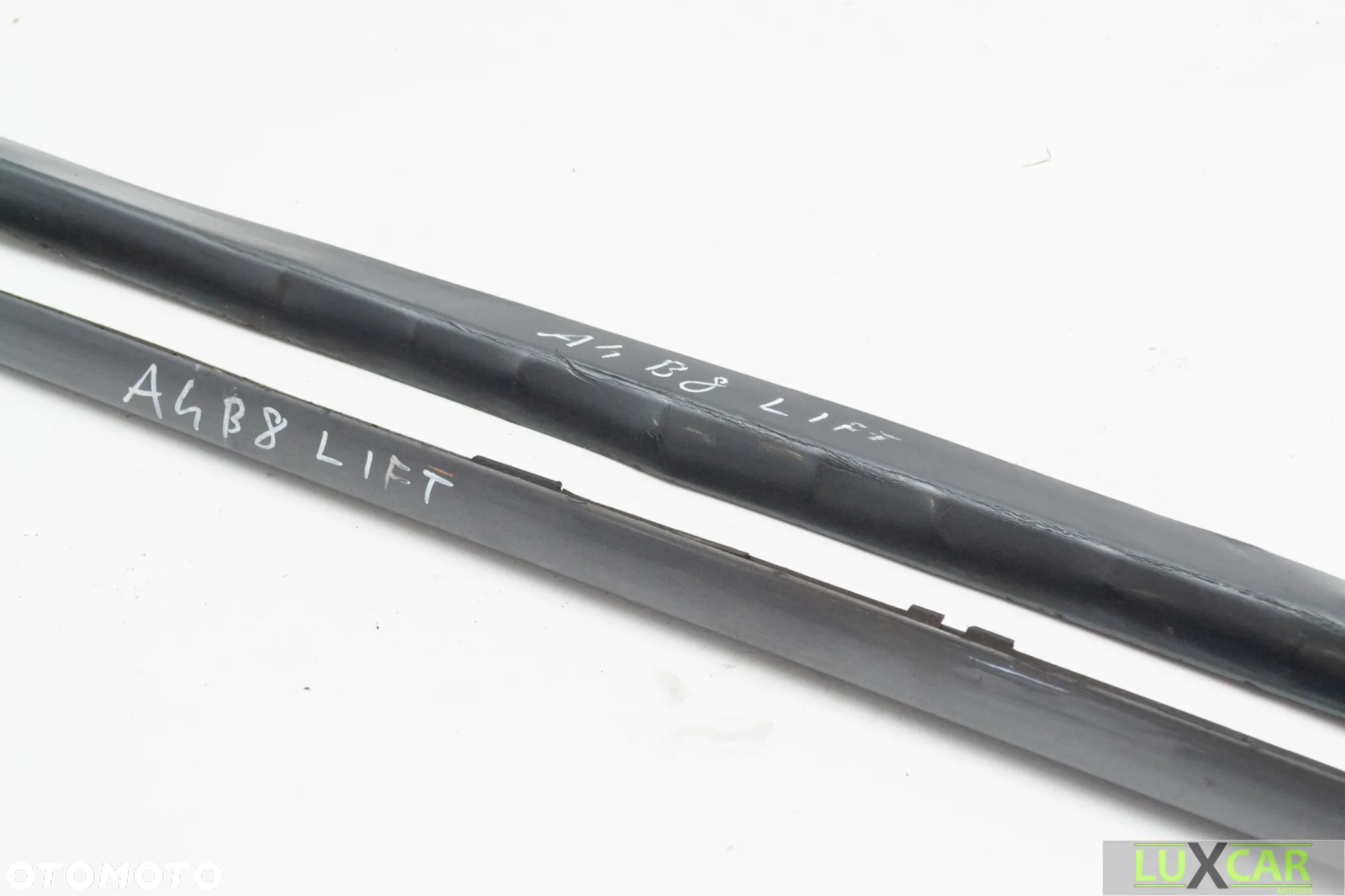 AUDI A4 B8 LIFT S-LINE NAKŁADKI PROGOWE LISTWY 8K0854932A 8K0854931A GORLICE - 2