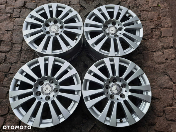 Oryginalne felgi aluminiowe MERCEDES klasa C w204 16" 5x112 ET 43