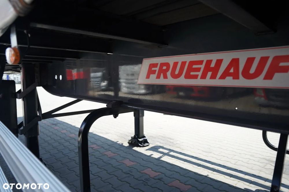 Fruehauf FIRANKA / STANDARD / WINDA DHOLLANDIA 2 000 kg / SAF /  MOCNA PODŁOGA SZYNA DESKA / PALNDEKA ZBROJONA - 23