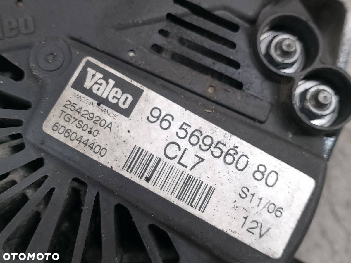 ALTERNATOR PEUGEOT 206 9656956080   TG7S010  2542920A 1.4 8V - 3