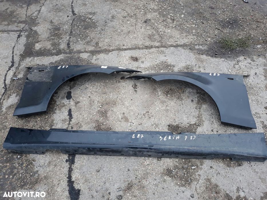 Aripi bmw seria 1 E87,Usa stanga Prag stânga și Bara Spate - 3