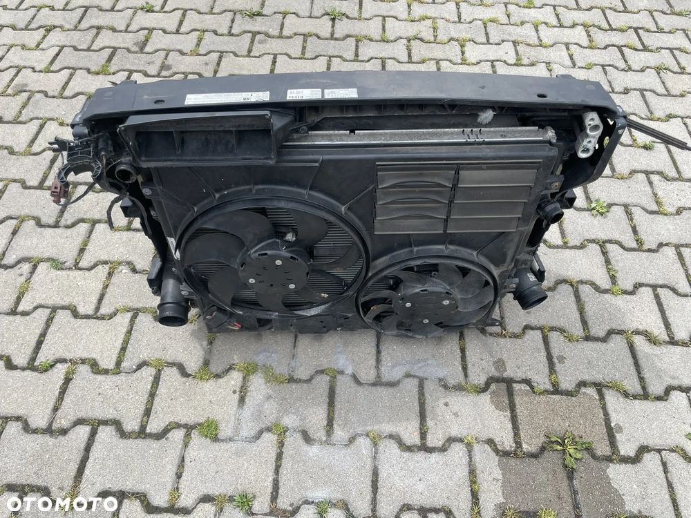 VW Sharan 7N pas przedni wzmocnienie czołowe chłodnice - 2