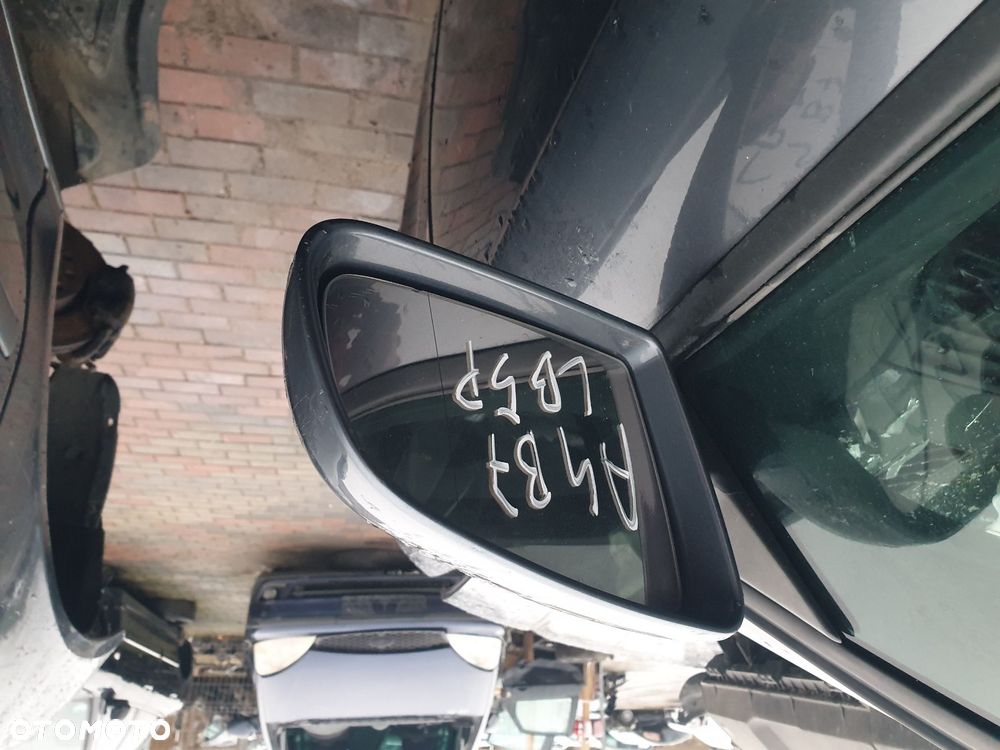 LUSTERKO ELEKTRYCZNE PRAWE A4 B7 LX7Z SZARY AUDI 2004-2008 - 3