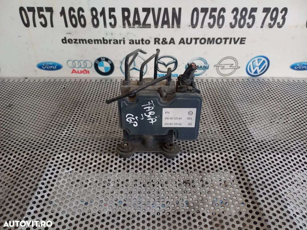 Pompa modul Unitate ABS Skoda Fabia 2 Vw Polo 6R Seat Ibiza 2007-2008-2009-2010-2011-2012-2013-2014 - 6