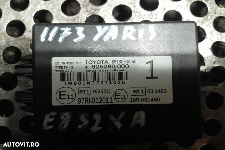 Imobilizator 89780-0D050 89780-0D050 Toyota Yaris XP130 [2011 - 2014] - 2