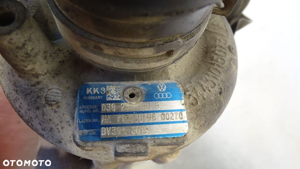 TURBOSPRĘŻARKA SKODA FABIA II 1.9TDI 038253010B - 5