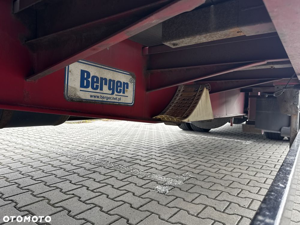 Berger NISKOPODWOZIE/LEKKA 6500KG/OŚ PODNOSZONA/POSZERZANA/SAF/ - 8