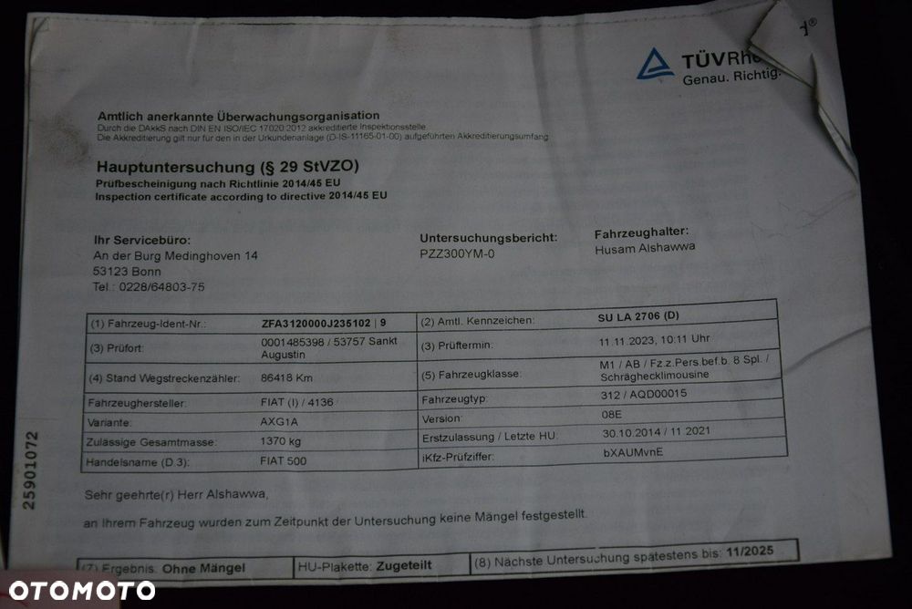 Fiat 500 0.9 8V TwinAir Start&Stopp Lounge - 29