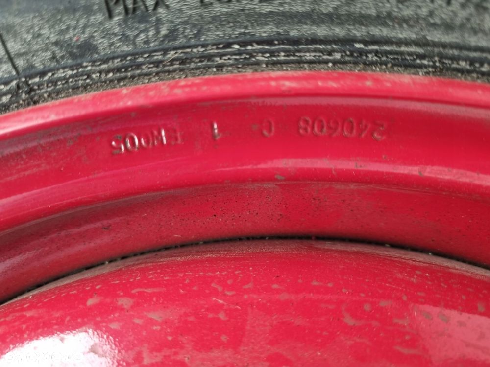 KOŁO DOJAZDOWE ZAPASOWE Peugeot 407 607 dojazdówka 135/80 R17 5x108 4JX17 - 6