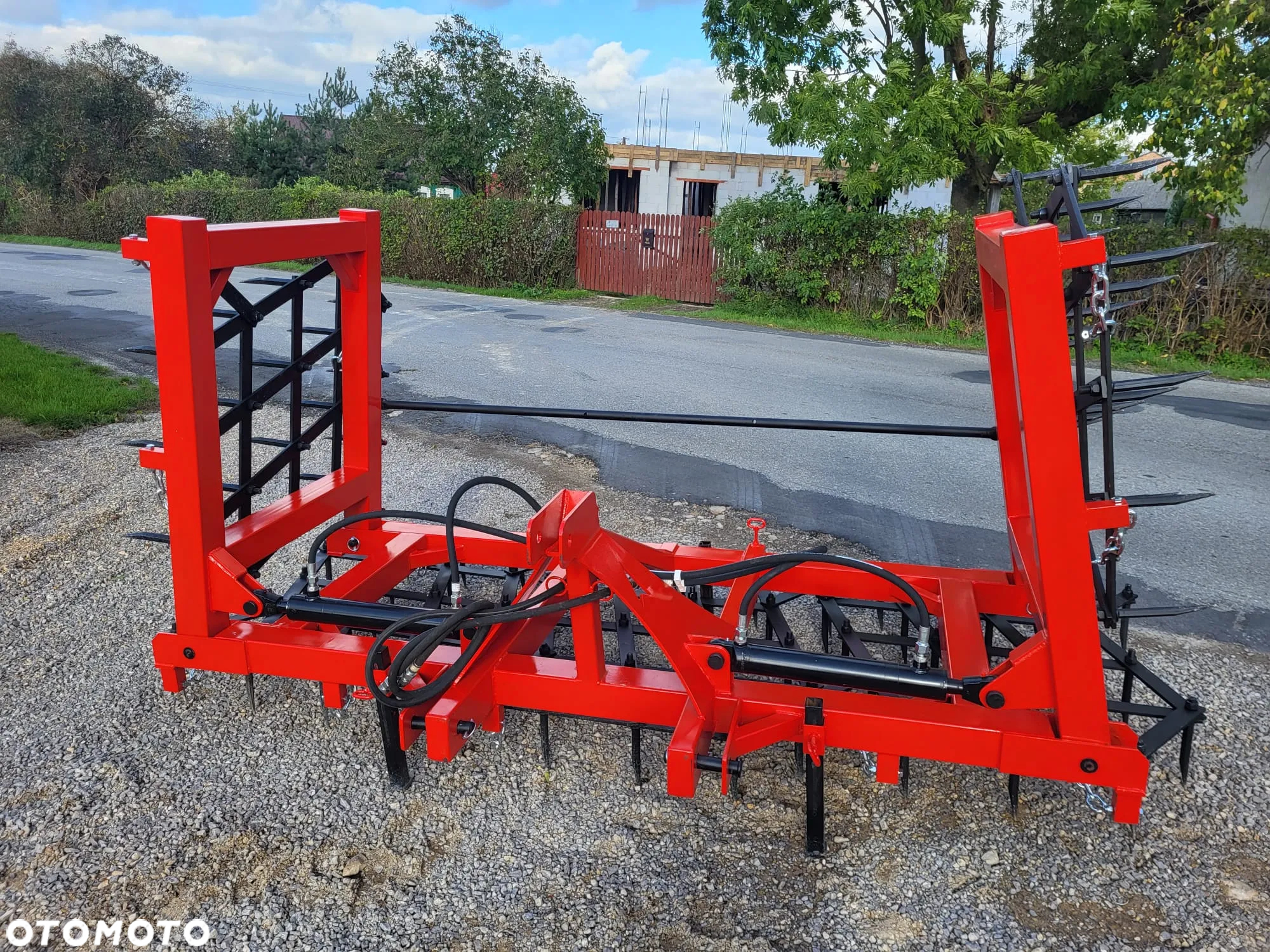 BRONY POLOWE HYDRAULICZNIE składane CIĘŻKIE *5pól *2 siłowniki *20 ząb - 11