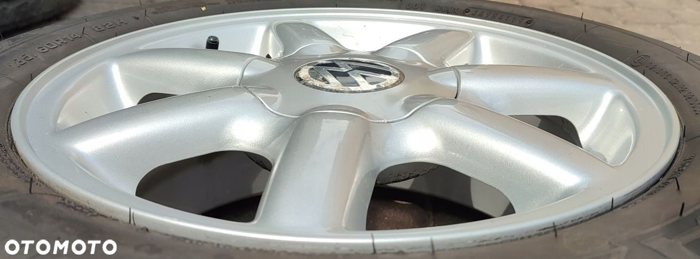 Felgi Aluminiowe Oryg. Vw Polo Golf II Golf III 14 Cali 6Jx14 Et45 4x100 - 6