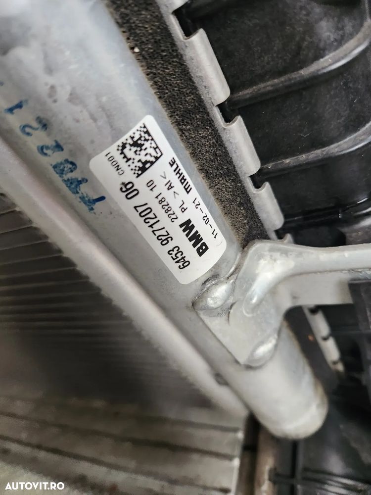 Grup Radiatoare Radiator Apa Clima Termocupla Bmw Seria 1 F40 F41 Dezmembrez Bmw F40 M Paket - Dezm - 5