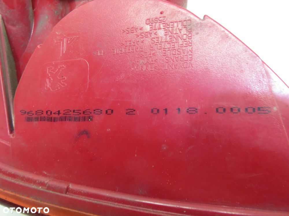 LAMPA PRAWA TYLNA PEUGEOT 308 (4A_, 4C_) 9680425680 - 3