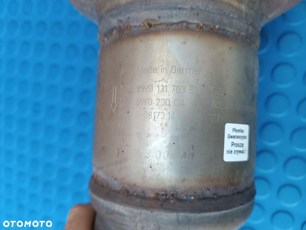AUDI A6 C8 4K 2.0 TDI KATALIZATOR DPF FAP ORYGINAŁ DEMONTAŻ 2024 - 3