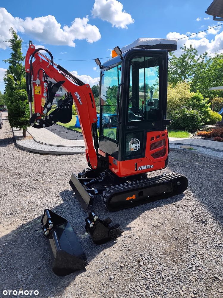 Inny Minikoparka N18 Pro silnik Kubota - 15