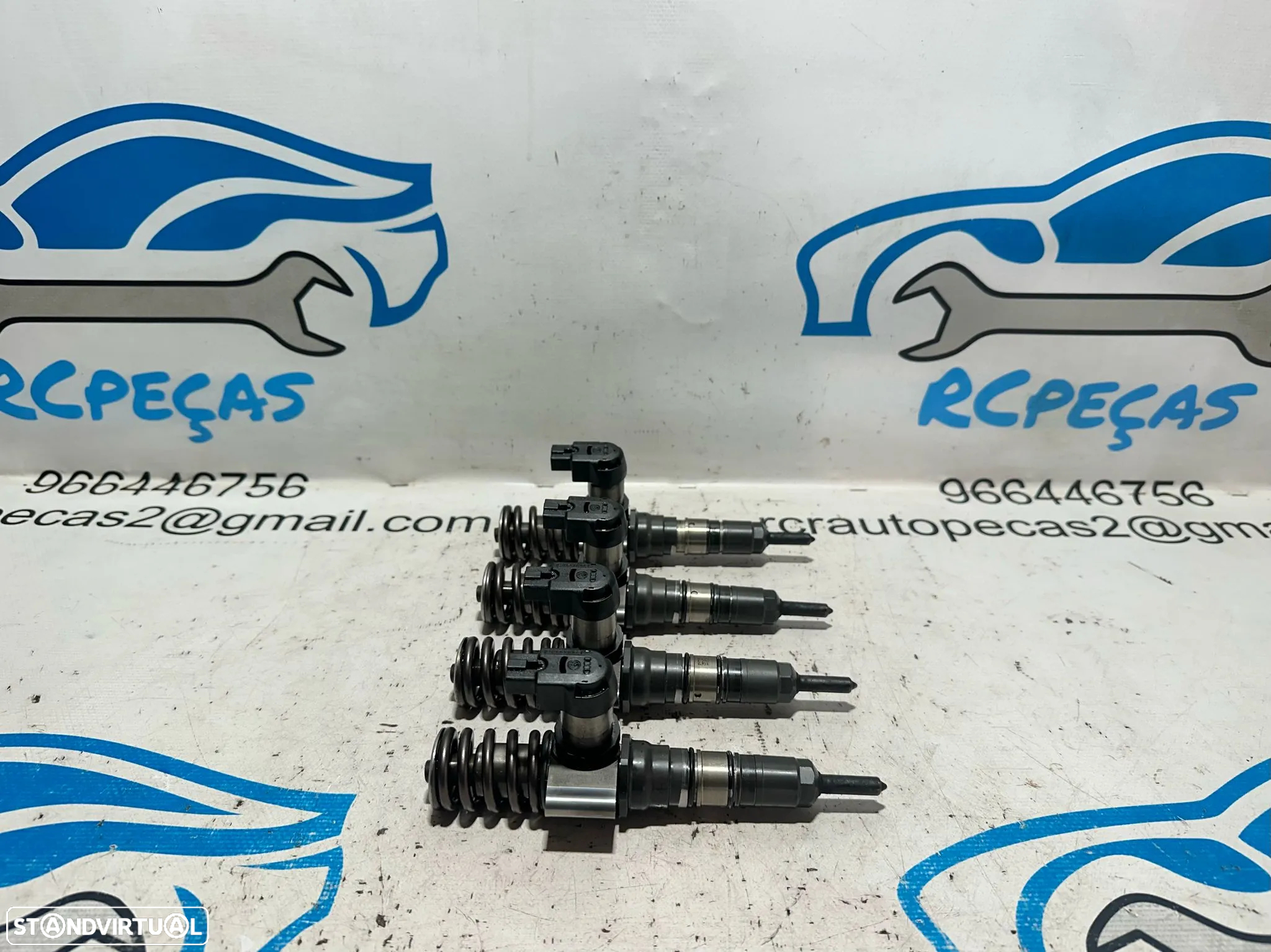 .Conjunto 4 injetores Siemens Continental VW Volkswagen Audi Seat Skoda 03G 130 073 S - 7