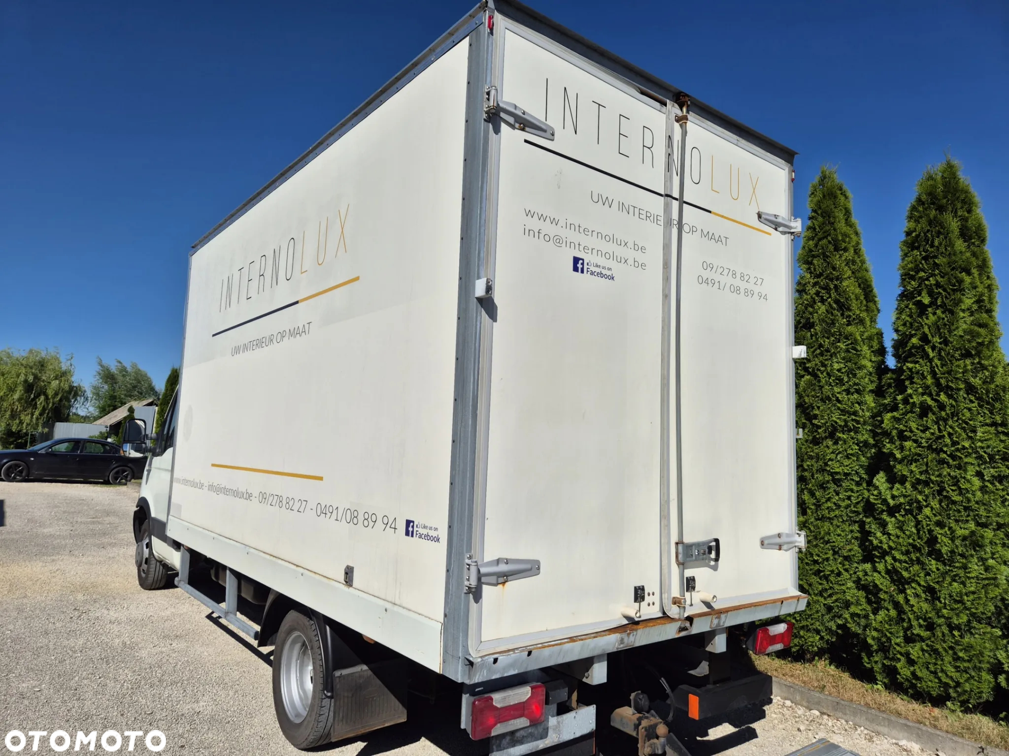 Kontener 8 Palet 230cm wysoki, Iveco, Master, Ducato, Sprinter Inne, regulacja szerokośc podramówki, Stan idealny! - 2