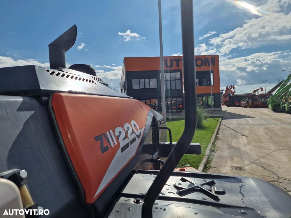 Hitachi ZW220-6, cupa 3,5mc, 2018, 10.546h, produs in JAPONIA, Anv 23,5R25 80% ok, Masa operationala 20 tone, camera luat vederi spate, consum mediu 10,5l/ora, Stare foarte buna, posibilitate leasing 3 ani, AC Climatronic, computer in PROMOTIE 53.900 EUR+Tva - 28