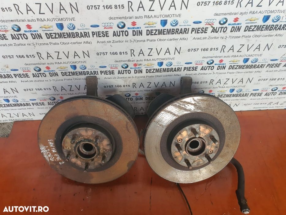 Fuzete Fuzeta Cu Rulment Stanga Dreapta Fata Hyundai Santa Fe 2 4x4 - 2