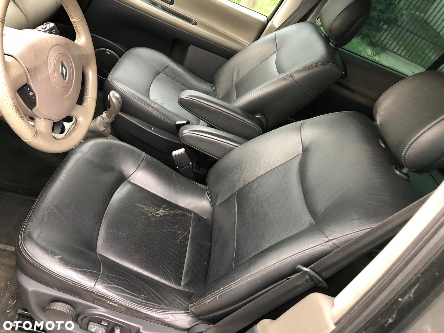 RENAULT ESPACE IV 4 KAMPER fotel kierowcy pasażera SKÓRZANE SKÓRY - 1