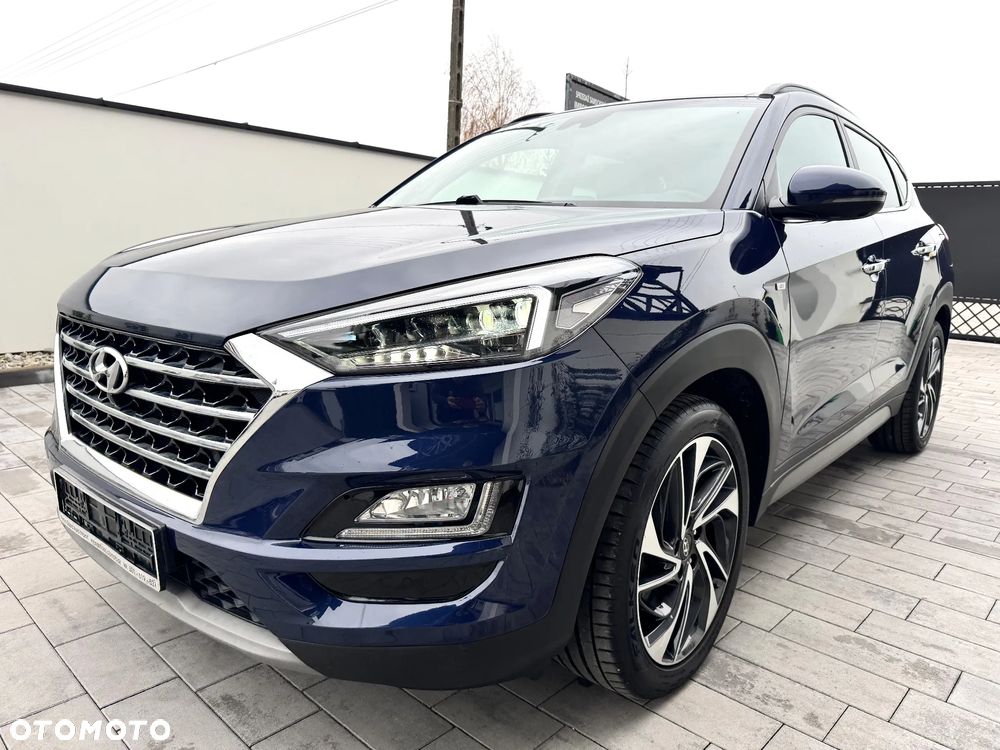 Hyundai Tucson blue 2.0 CRDi 4WD Premium