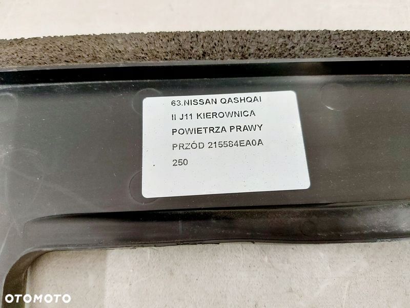nissan qashqai ii 2 j11 kierownica powietrza prawy przód 2155844ea0a - 4