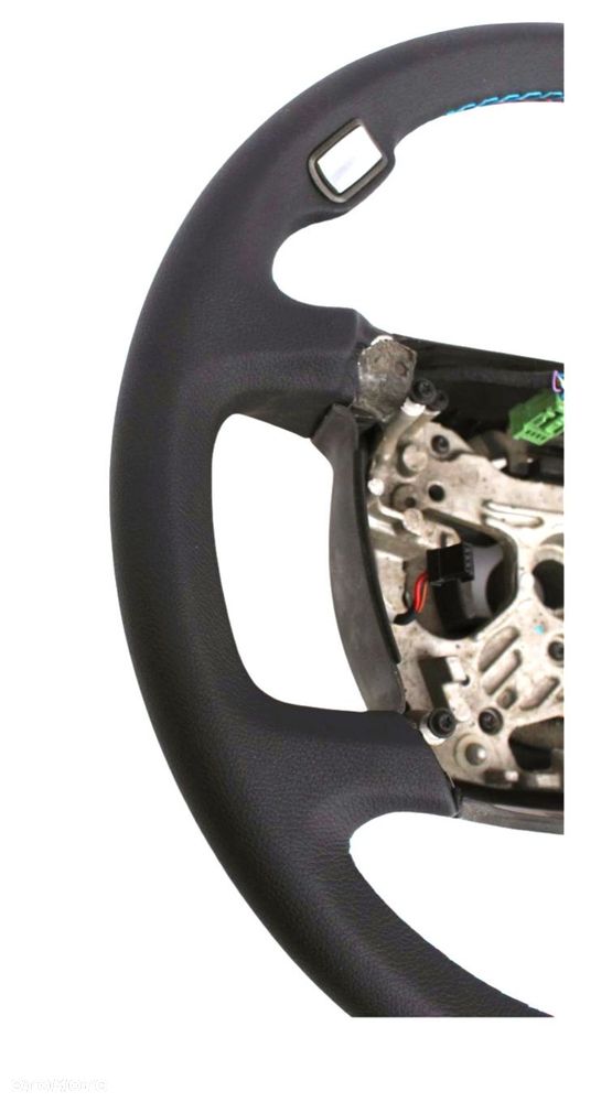 KIEROWNICA BMW SERIA 7 E65 E66 PRZEDLIFT LIFT NOWA SKÓRA OBSZYTA - 5