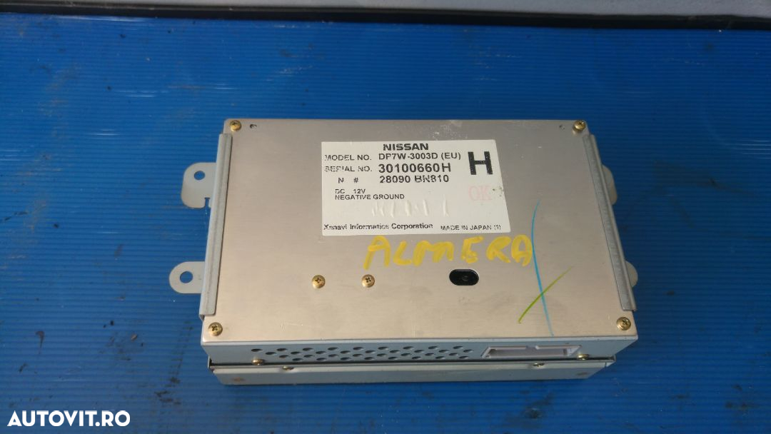 display ecran navigatie nissan almera 2003 28090bn810 - 3