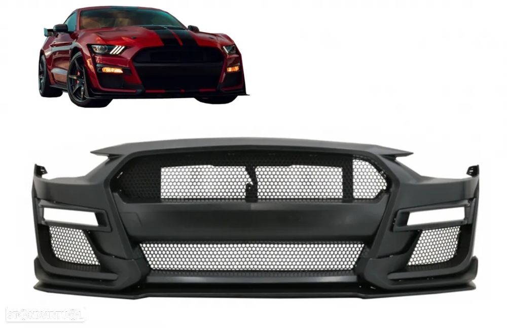 Para-choques Ford Mustang 6ª Geração (2018 a 2023) Look GT500 - 9
