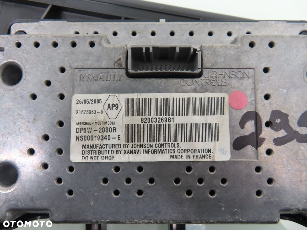 LICZNIK RENAULT VEL SATIS 2.0 Turbo 8200362525 8200326981 - 5