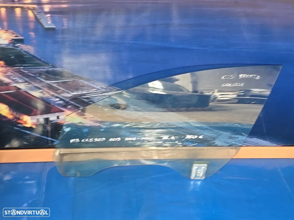 Vidro da porta frente esquerda original para mercedes w219 Cls  Coupe  2004- - 1