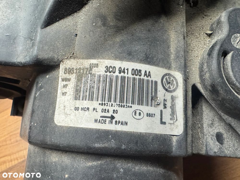 LAMPA PRZÓD PRZEDNIA LEWA VW PASSAT B6 3C0941005AA - 10