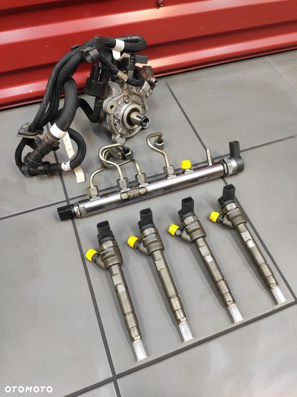 BMW 3 N47 2.0D F30 ZESTAW WTRYSKOWY WTRYSKIWACZE LISTWA POMPA KPL ORYGINAŁ - 1