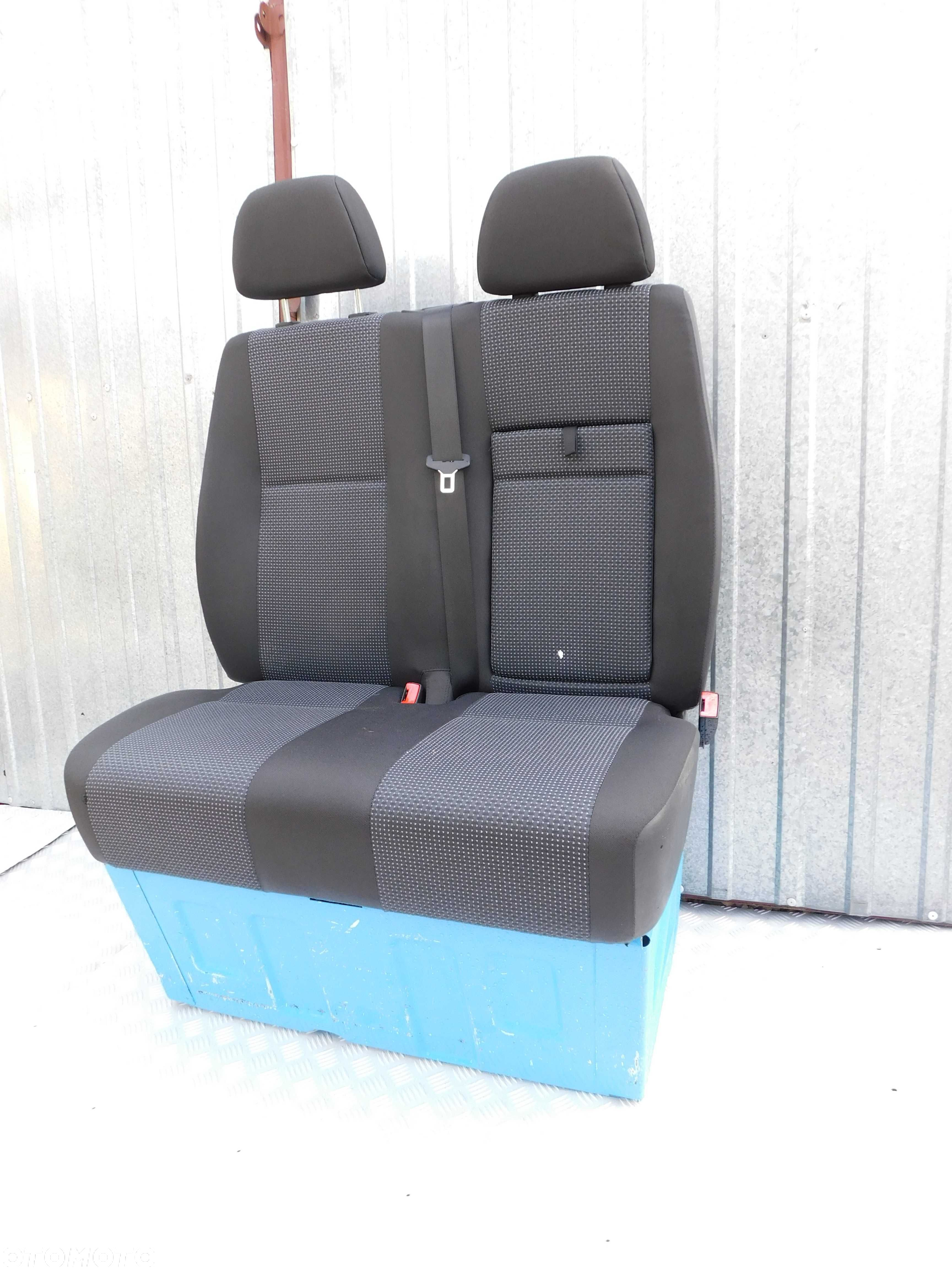 Fotel pasażera podwójny dwójka kompletny Sprinter W906 VW Crafter - 3