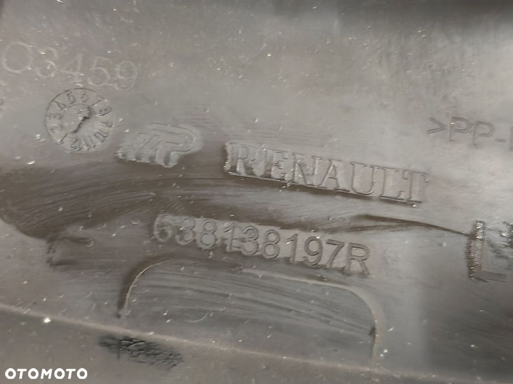 NAKŁADKA BŁOTNIKA LEWY PRZÓD DACIA DUSTER III 638138197R ORYGINAŁ - 5