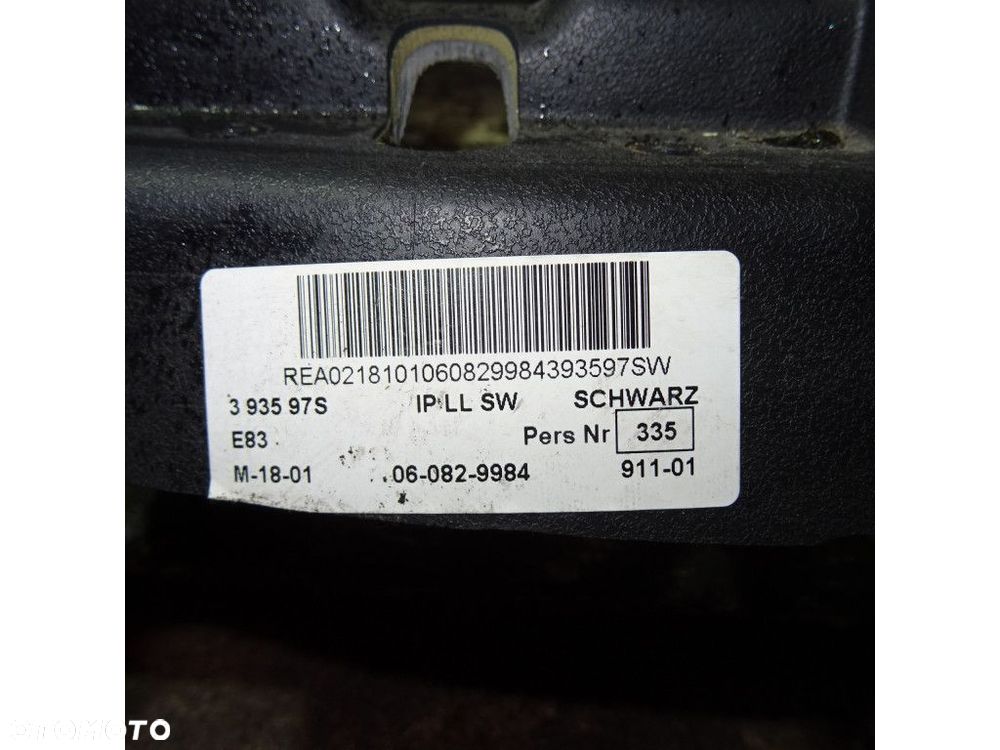 BMW X3 E83 DESKA KOKPIT AIRBAG KONSOLA - 6