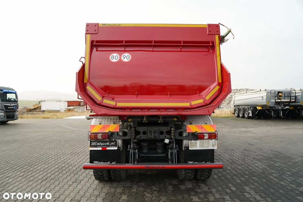 Mercedes-Benz AROCS 4145 / 8x8 / WYWROTKA TYLNOZSYPOWA / KH KIPPER  / MANUAL /  EURO 6 - 16