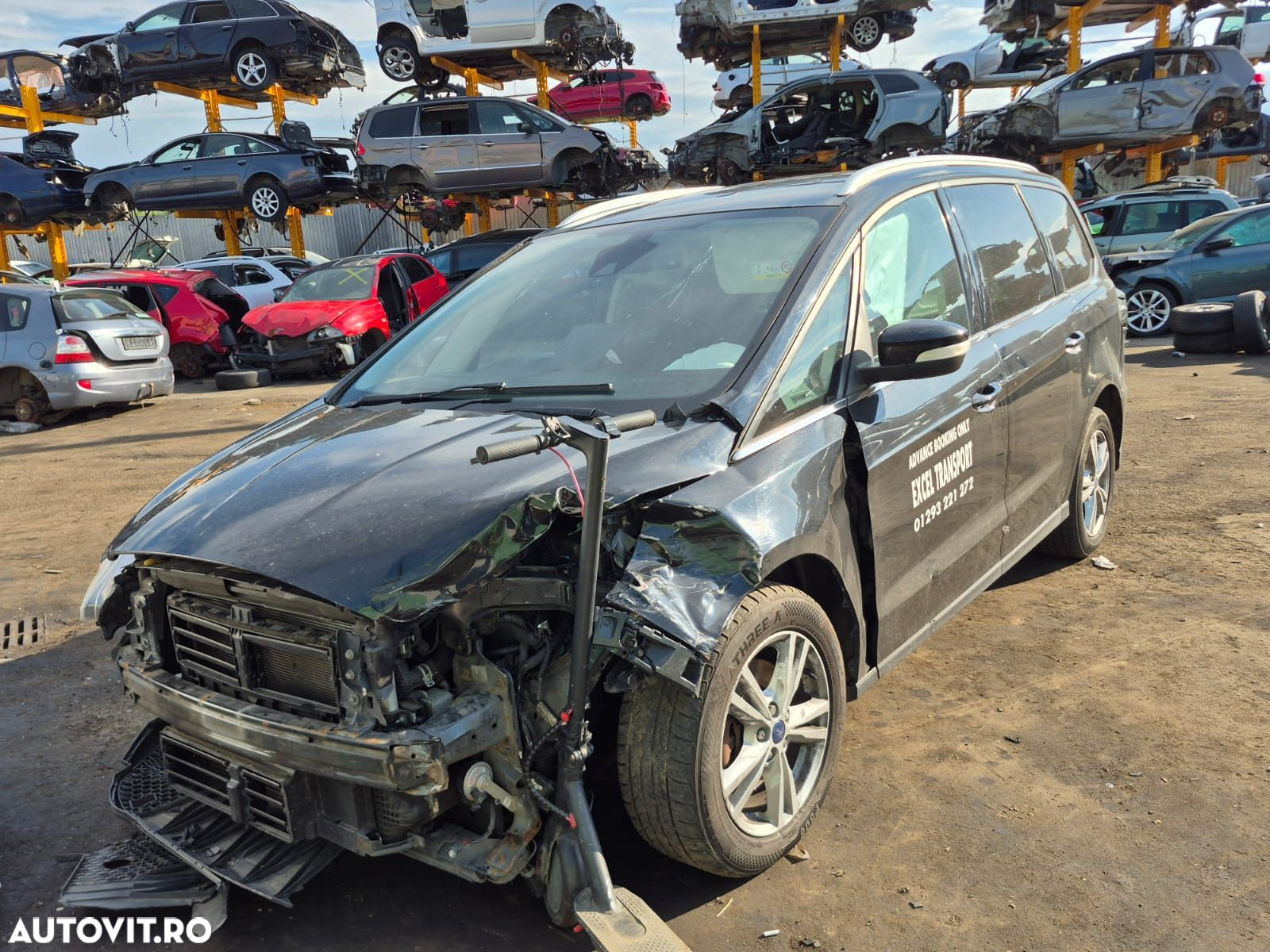 Consola centrala em2b-r043b04 anw Ford Galaxy 3 [2015 - 2020] 2.0 tdc - 3