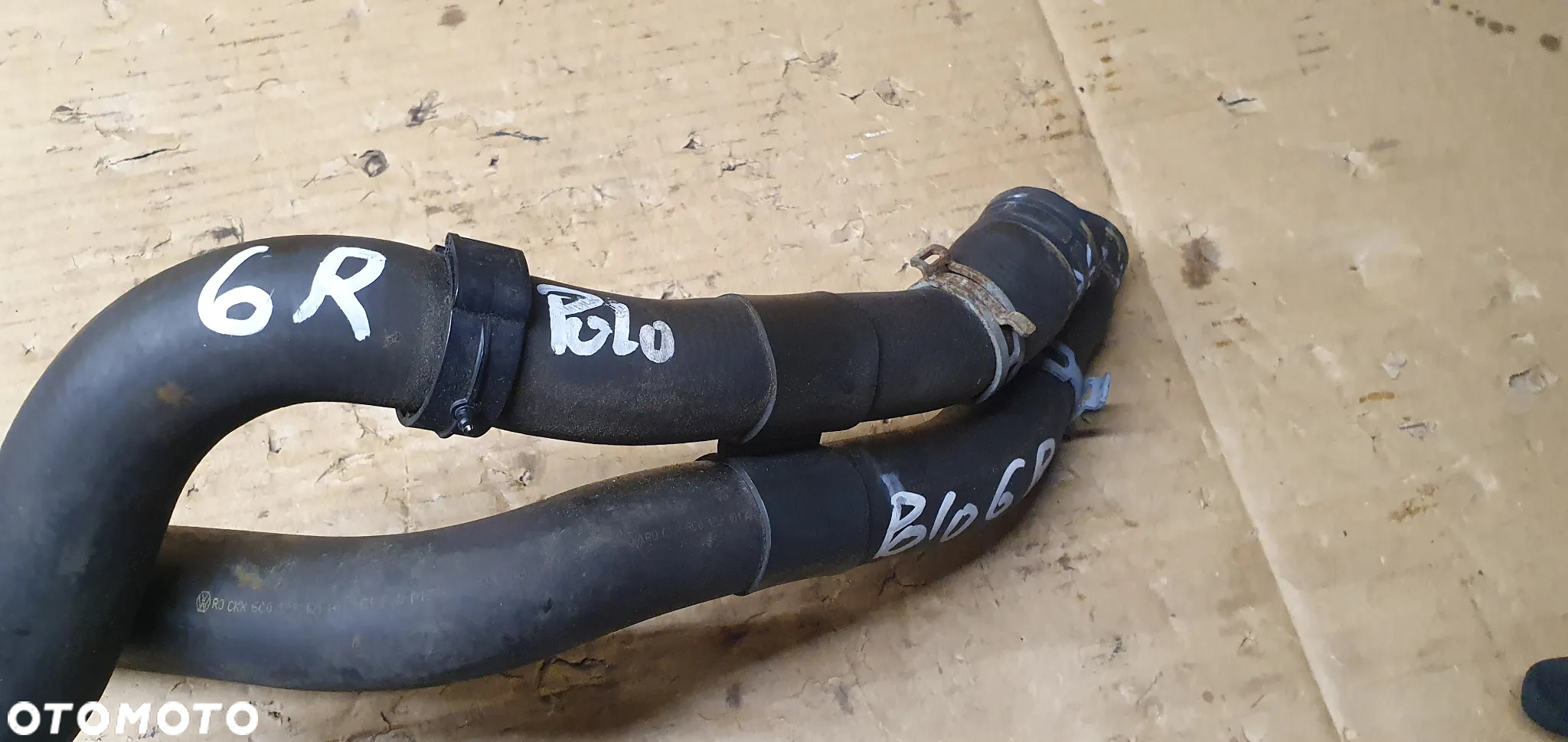Przewód wąż wody rurka VW Polo V 6R 1.0 6C0122101AH - 9