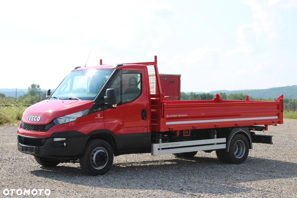 Iveco Daily 72C18 72C21 Nowy 3-stronny WYWROT Kiper Wywrotka Blokada Mostu PTO 70C 65C 50C 35C - 9