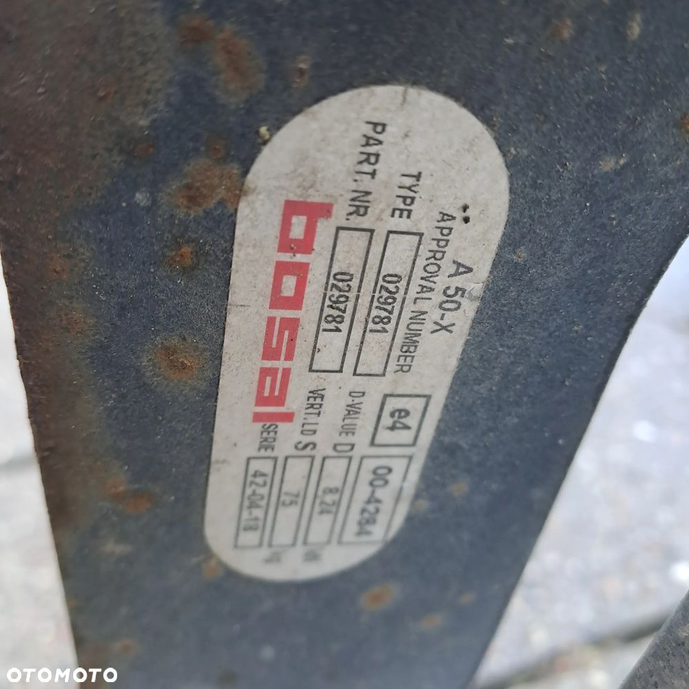 Renault Scenic II hak holowniczy Bosal 029781 z homologacją plus wtyczka - 8