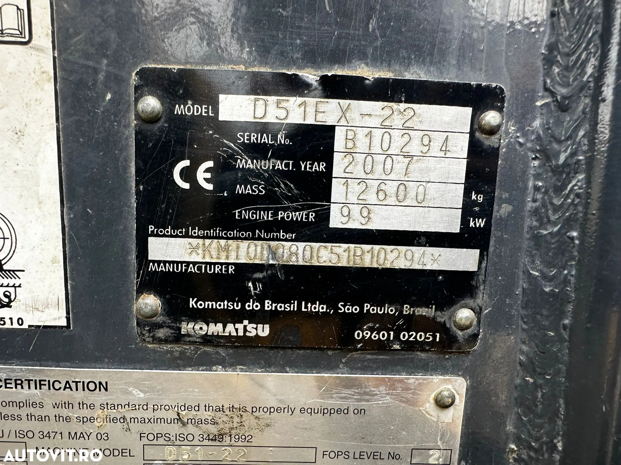 Komatsu D51EX - 6