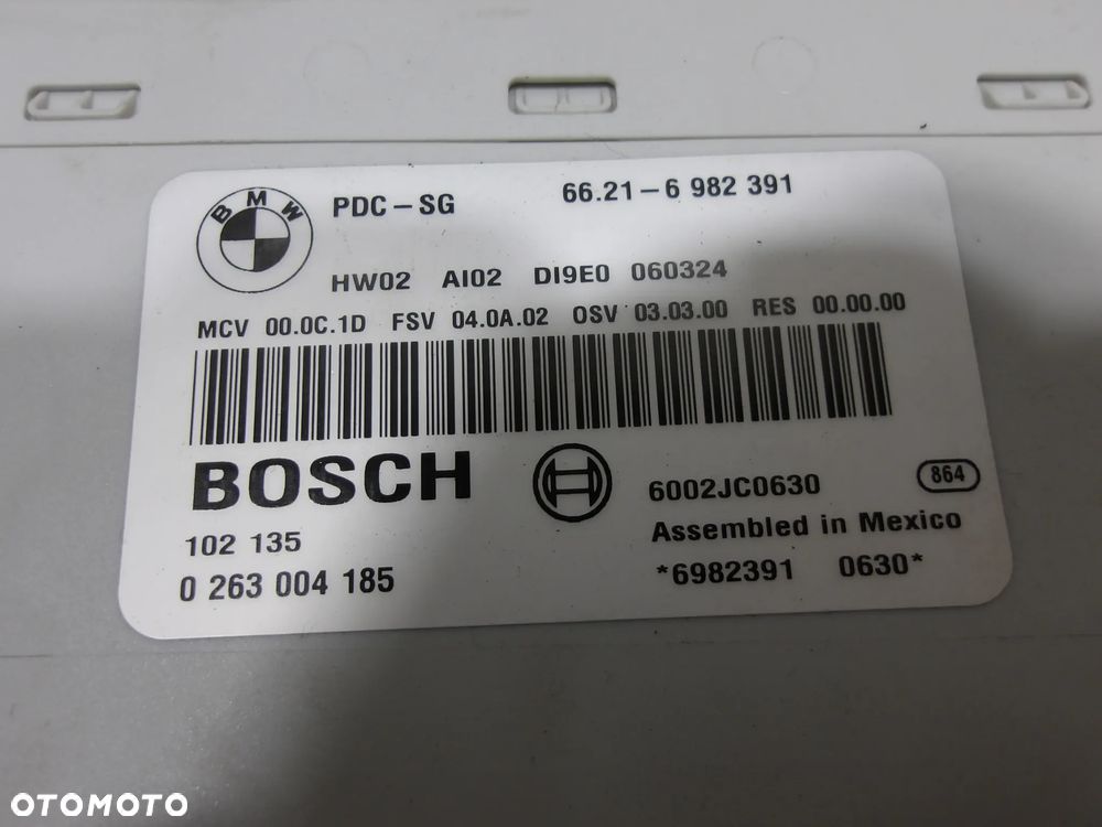 MODUŁ PARKOWANIA PDC BMW E81 E82 E87 E90 E91 E92 6982391 F-VAT - 2