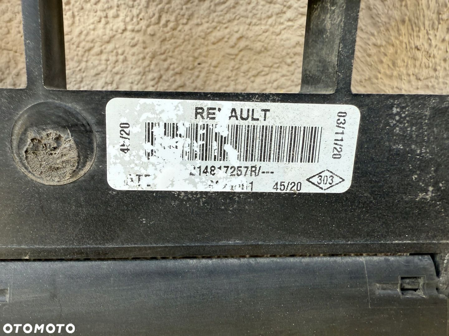 Renault Trafic III lift 2019- 2.0 DCI wentylator oryg ladny 214817257R - 2